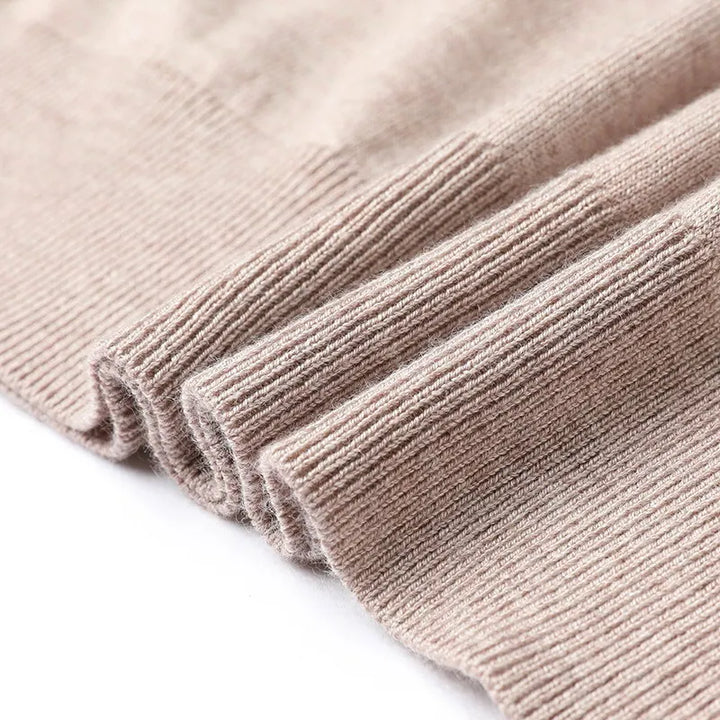 Ziemowoj - Sweter polo z kaszmiru, miękki i elegancki, idealny na chłodniejsze dni